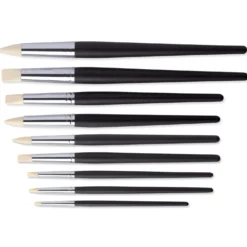 Gummipinsel-Set, 9-teilig