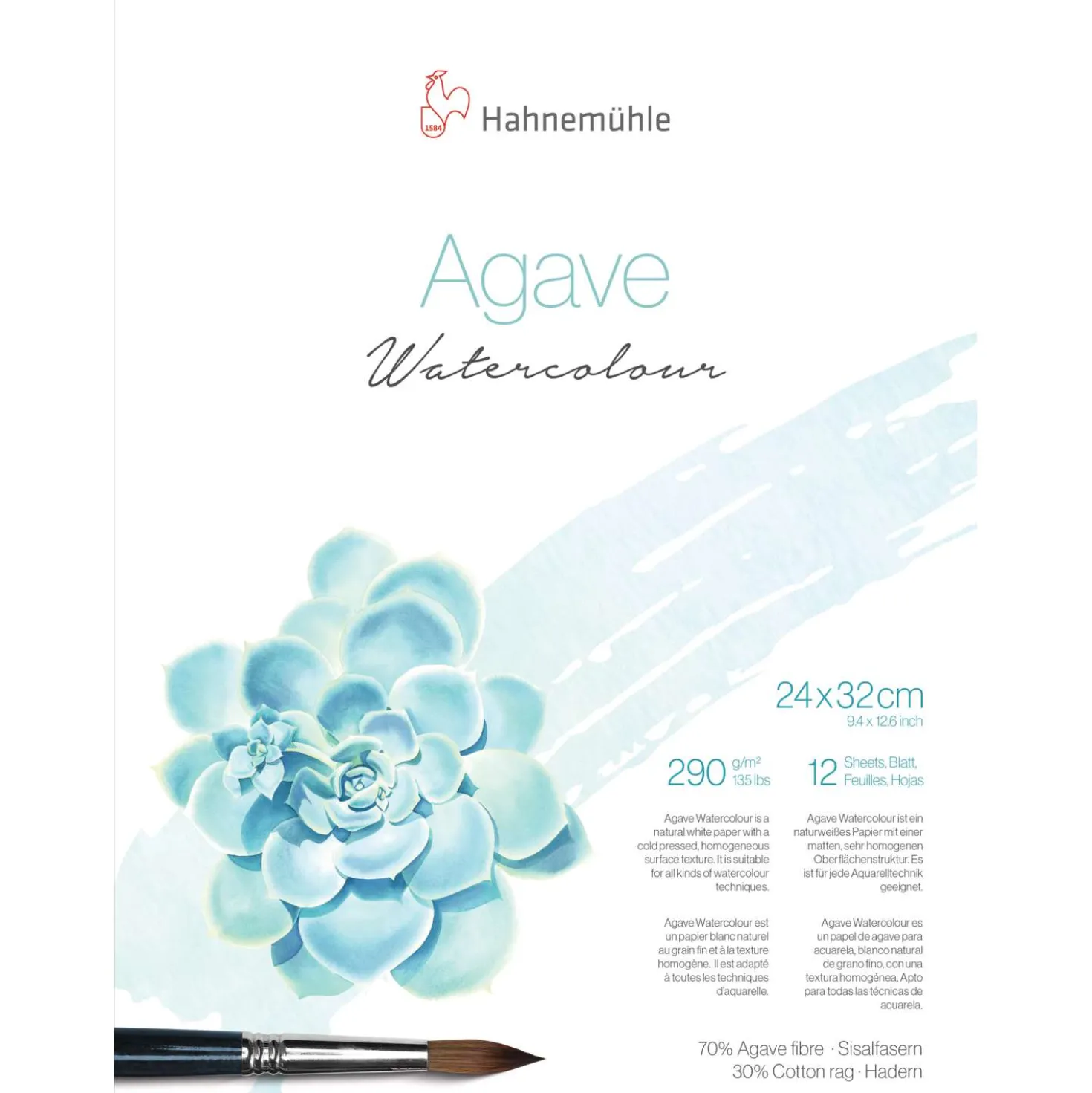 Hahnemühle Agave Watercolour Aquarellpapier