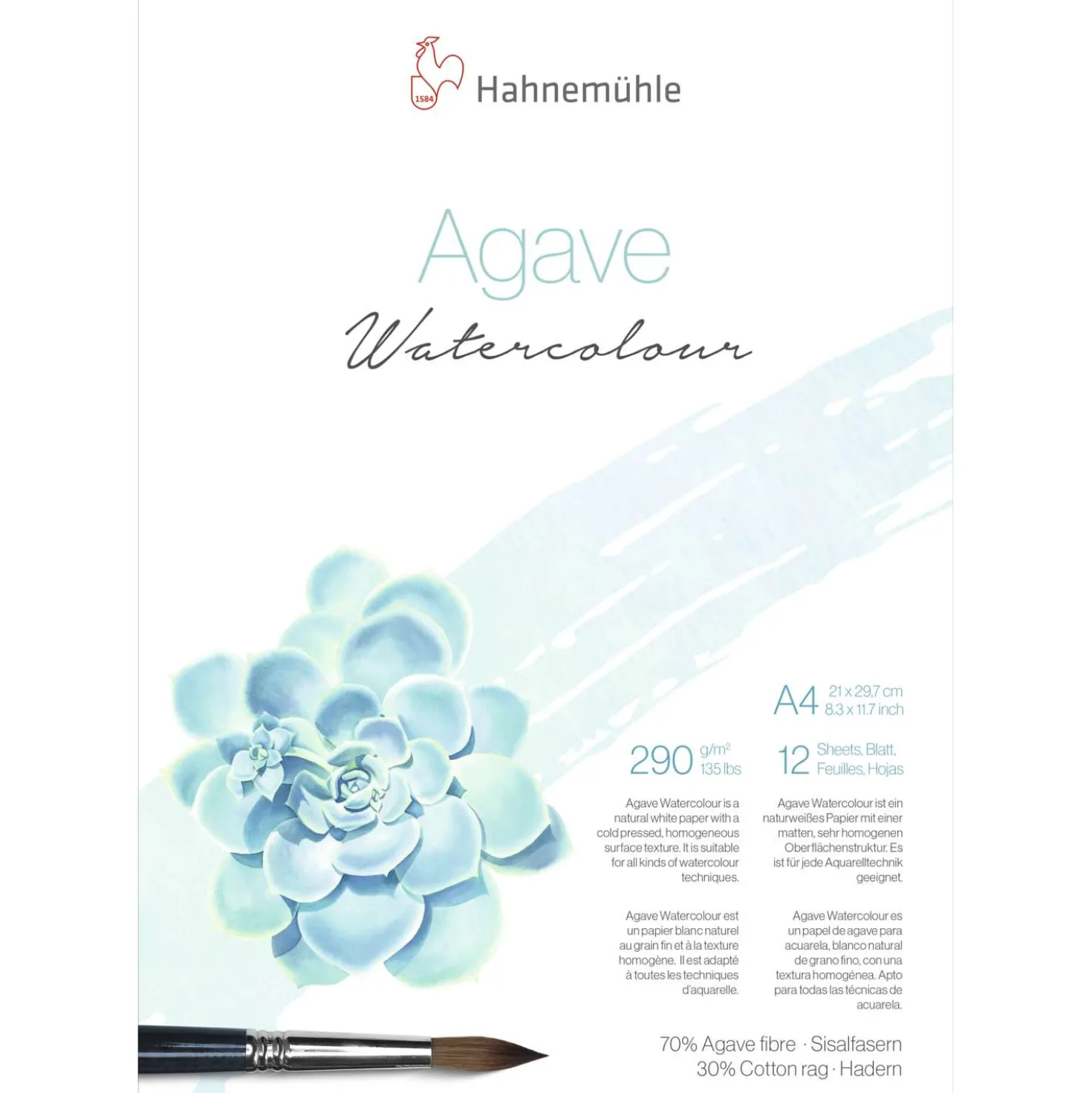 Hahnemühle Agave Watercolour Aquarellpapier