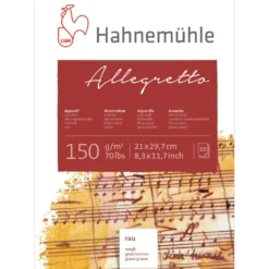 Hahnemühle „Allegretto“ Aquarell-Malblock