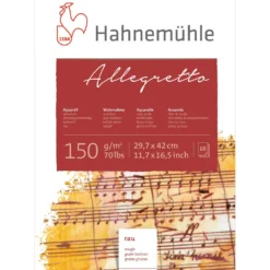 Hahnemühle „Allegretto“ Aquarell-Malblock