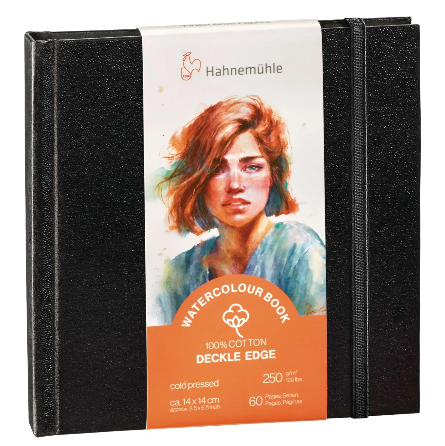 Hahnemühle Aquarellbuch „Deckle Edge“