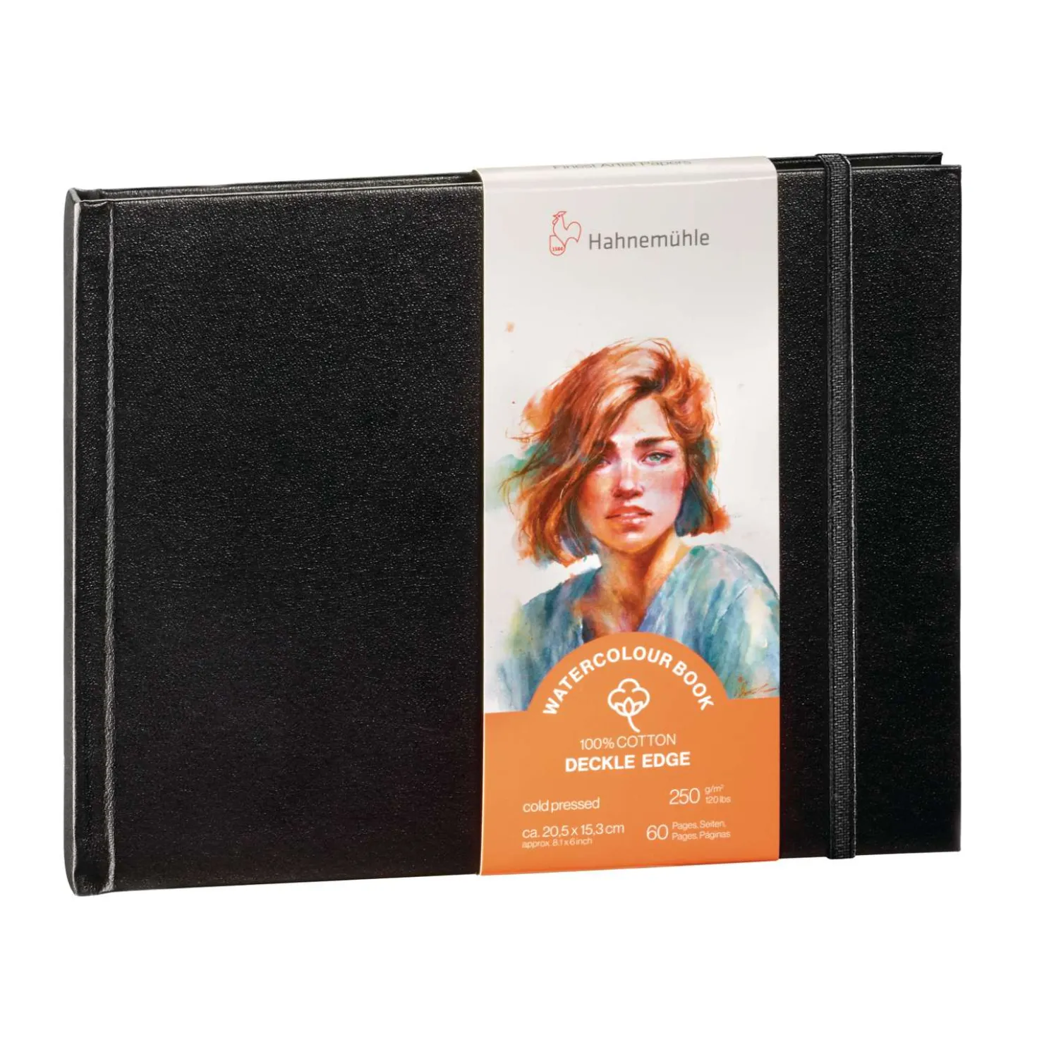 Hahnemühle Aquarellbuch „Deckle Edge“