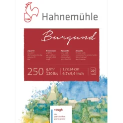 Hahnemühle „Burgund“ Aquarellblock