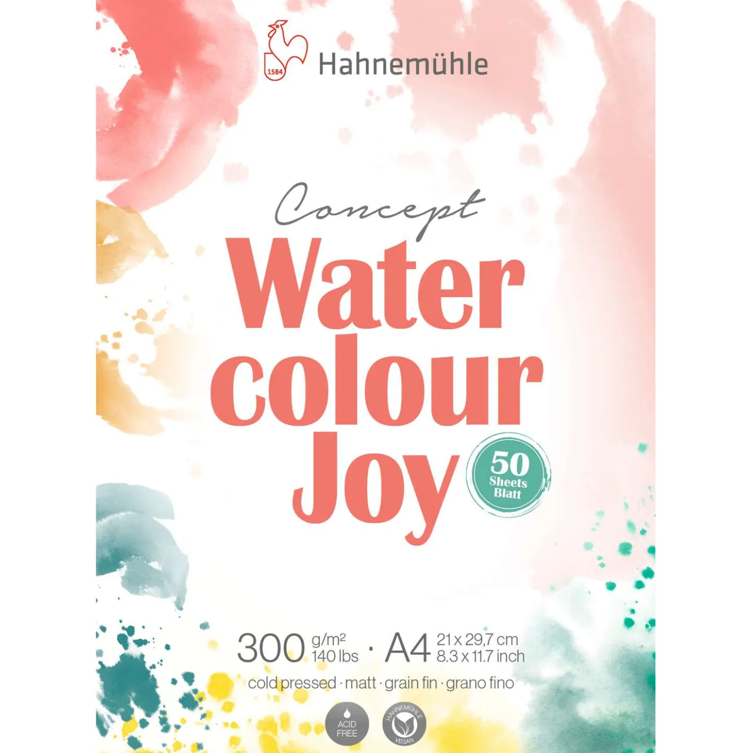 Hahnemühle Concept Watercolour Joy, Aquarellblock