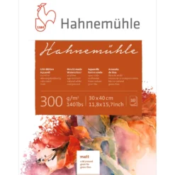 Hahnemühle 300 Echt-Bütten Aquarell-Block
