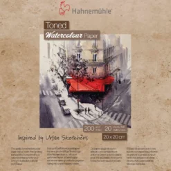 Hahnemühle Toned Watercolour Block, Beige