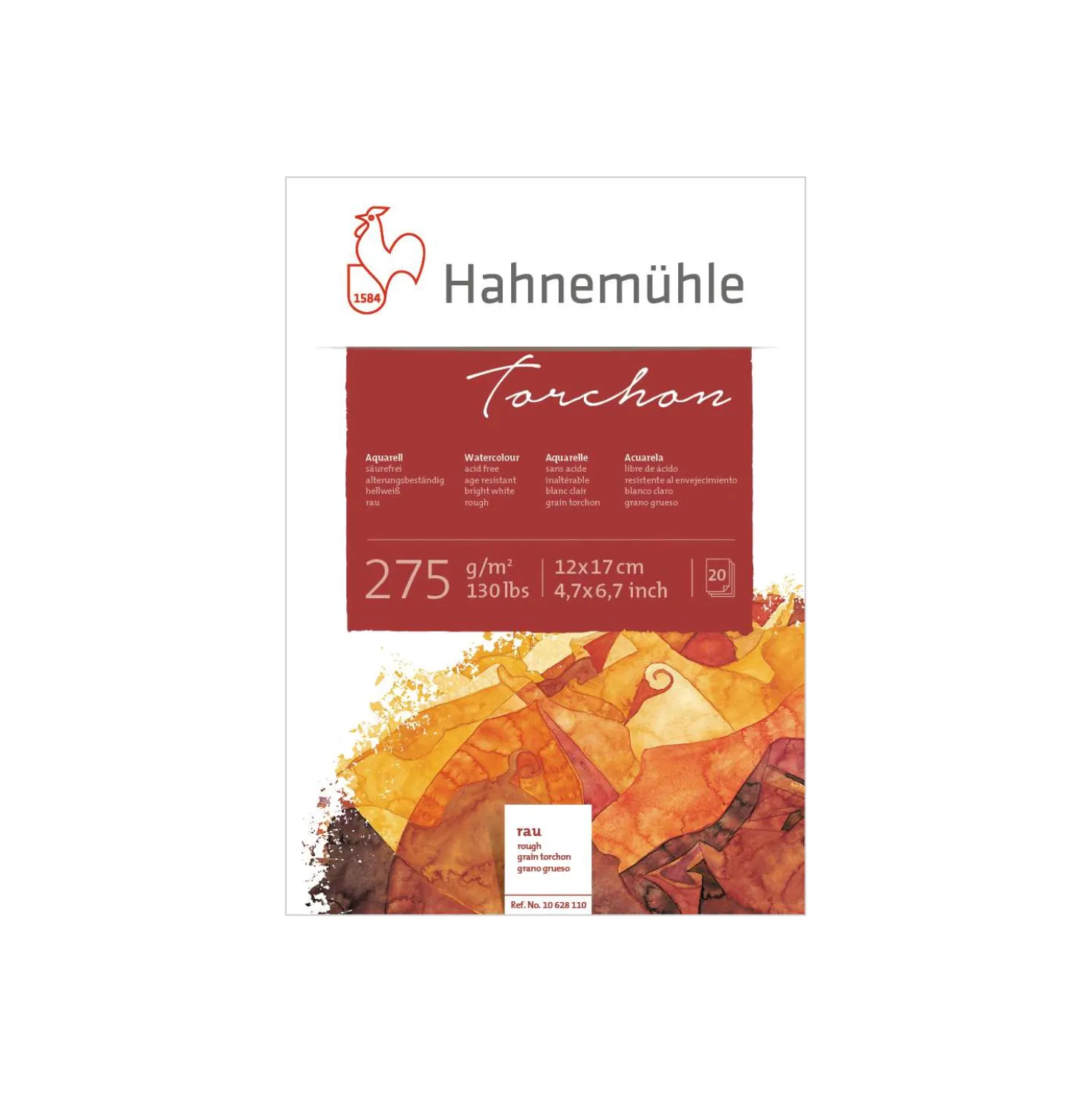 Hahnemühle "Torchon" Aquarellkarton, Block