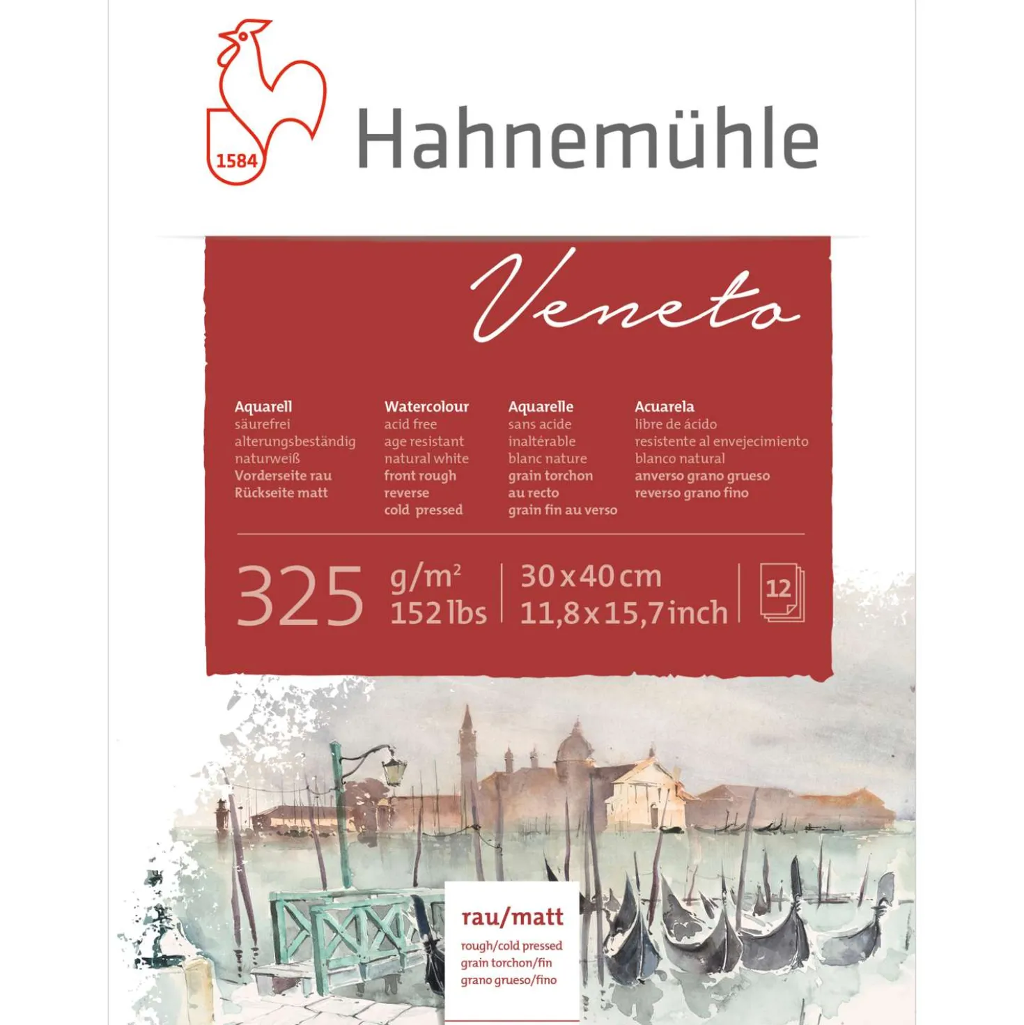 Hahnemühle "Veneto" Akademie-Aquarellkarton
