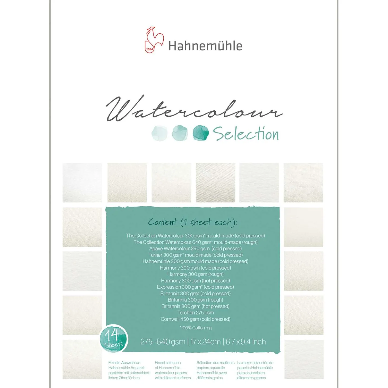 Hahnemühle Watercolour Selection Aquarellblock