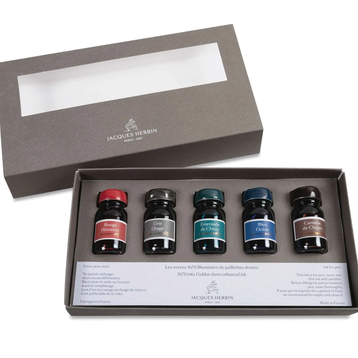 HERBIN 1670 Kalligraphie- und Zeichentusche-Set