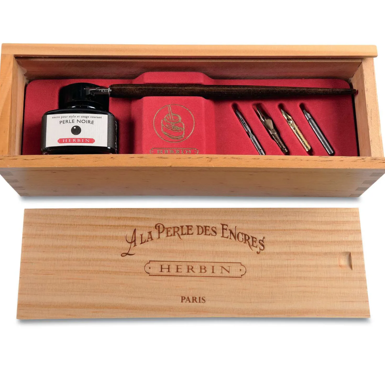 HERBIN „La Perle noire“ Kalligrafie-Set