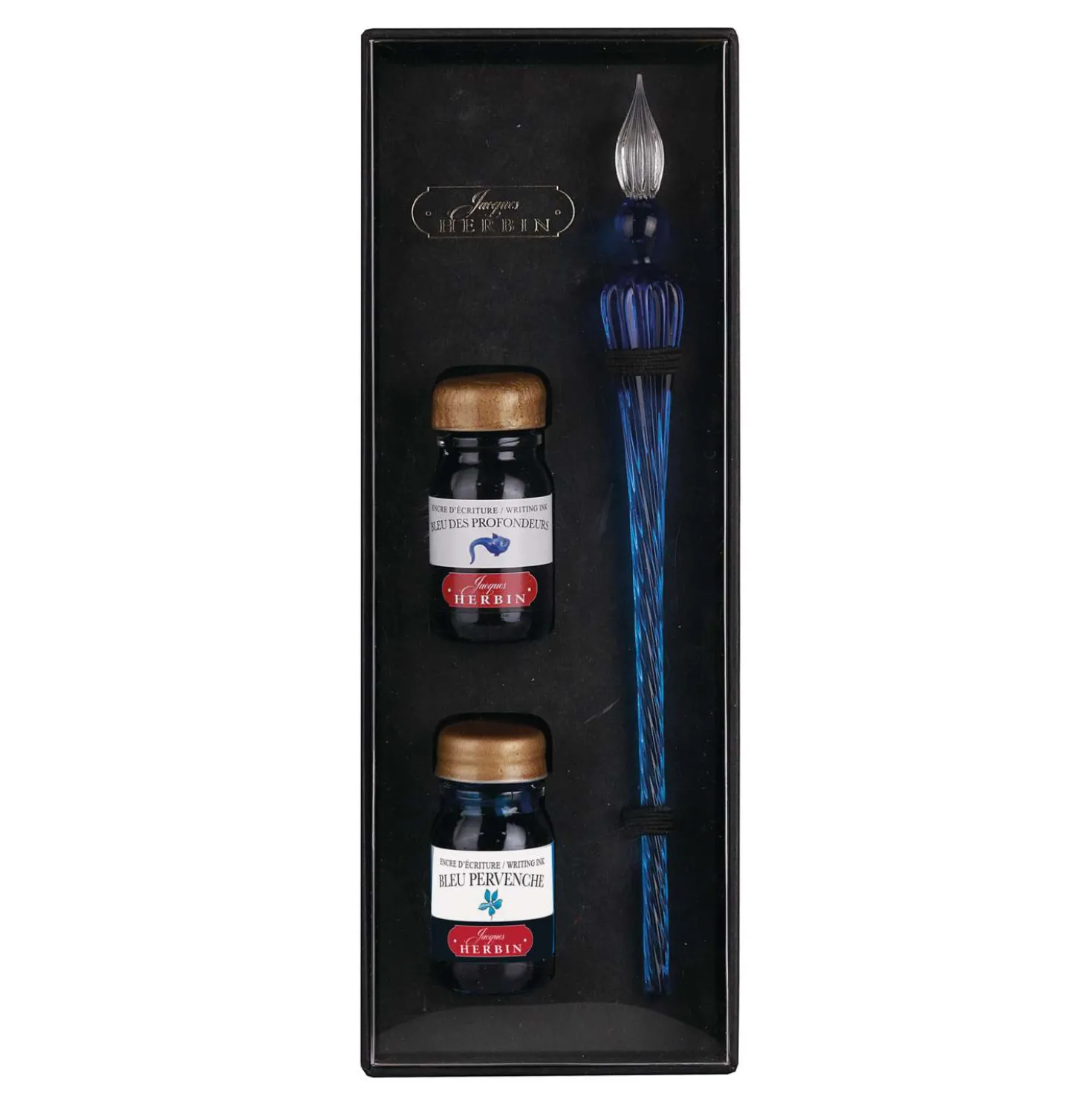 HERBIN Schreibtinte & Glasfeder-Sets