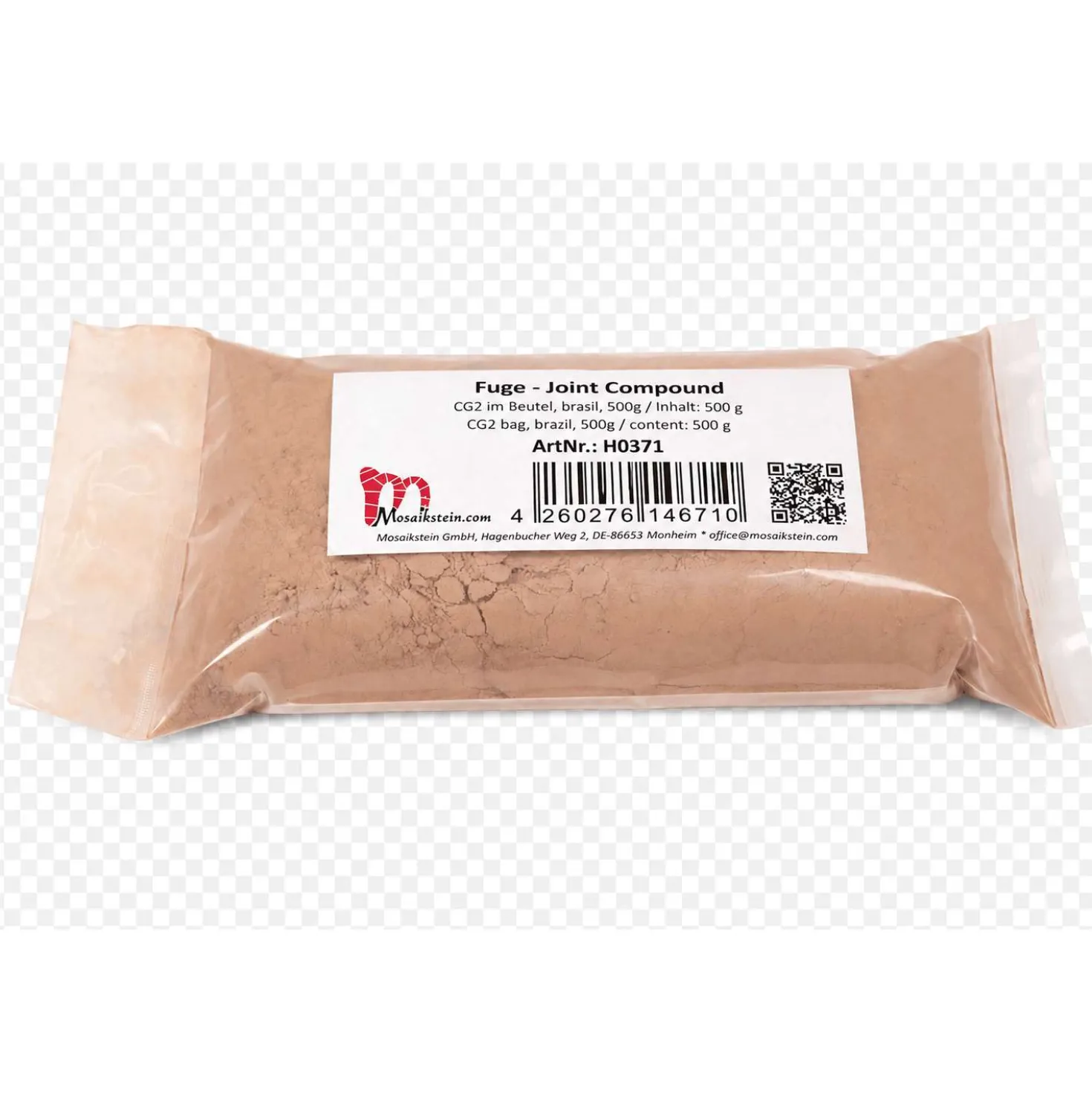 Hochvergütetes Mosaikstein Flex-Fugenpulver in CG2-Qualität, 500 g