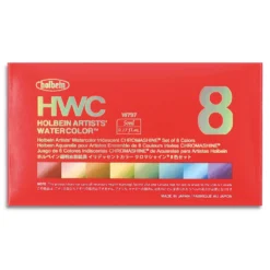 HOLBEIN Künstler-Aquarellfarbe CHROMASHINE Set, 8 Farben je 5 ml