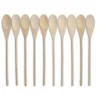 Holzlöffel oval 30cm, 10er-Set