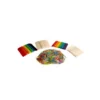 Holzstäbchen Set natur & bunt, 1200 Stück