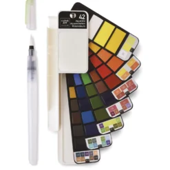I LOVE ART Aquarellfarben Fächer-Set