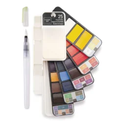 I LOVE ART Aquarellfarben Fächer-Set