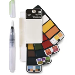 I LOVE ART Aquarellfarben Fächer-Set