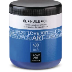 I LOVE ART Ölfarbe