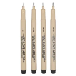 I LOVE ART Pigmentliner-Set