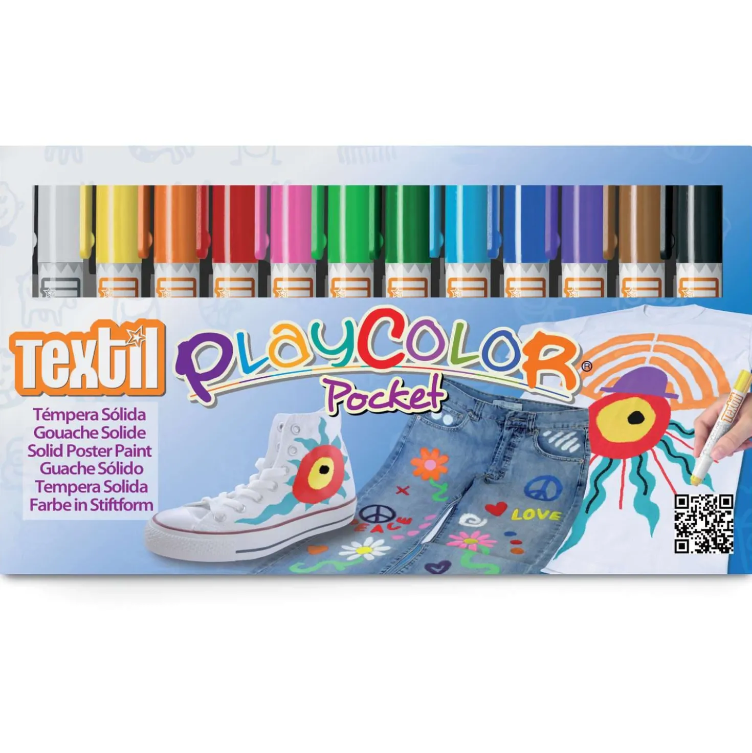 INSTANT® PLAYCOLOR Textil Pocket Textilfarbe