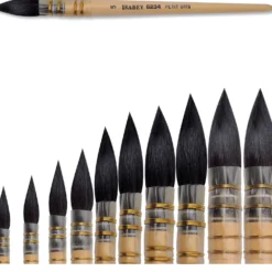 ISABEY Französischer Aquarellpinsel, extra groß Serie 6234