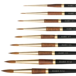 ISABEY Kolinsky Aquarellpinsel Serie 6227i, fein