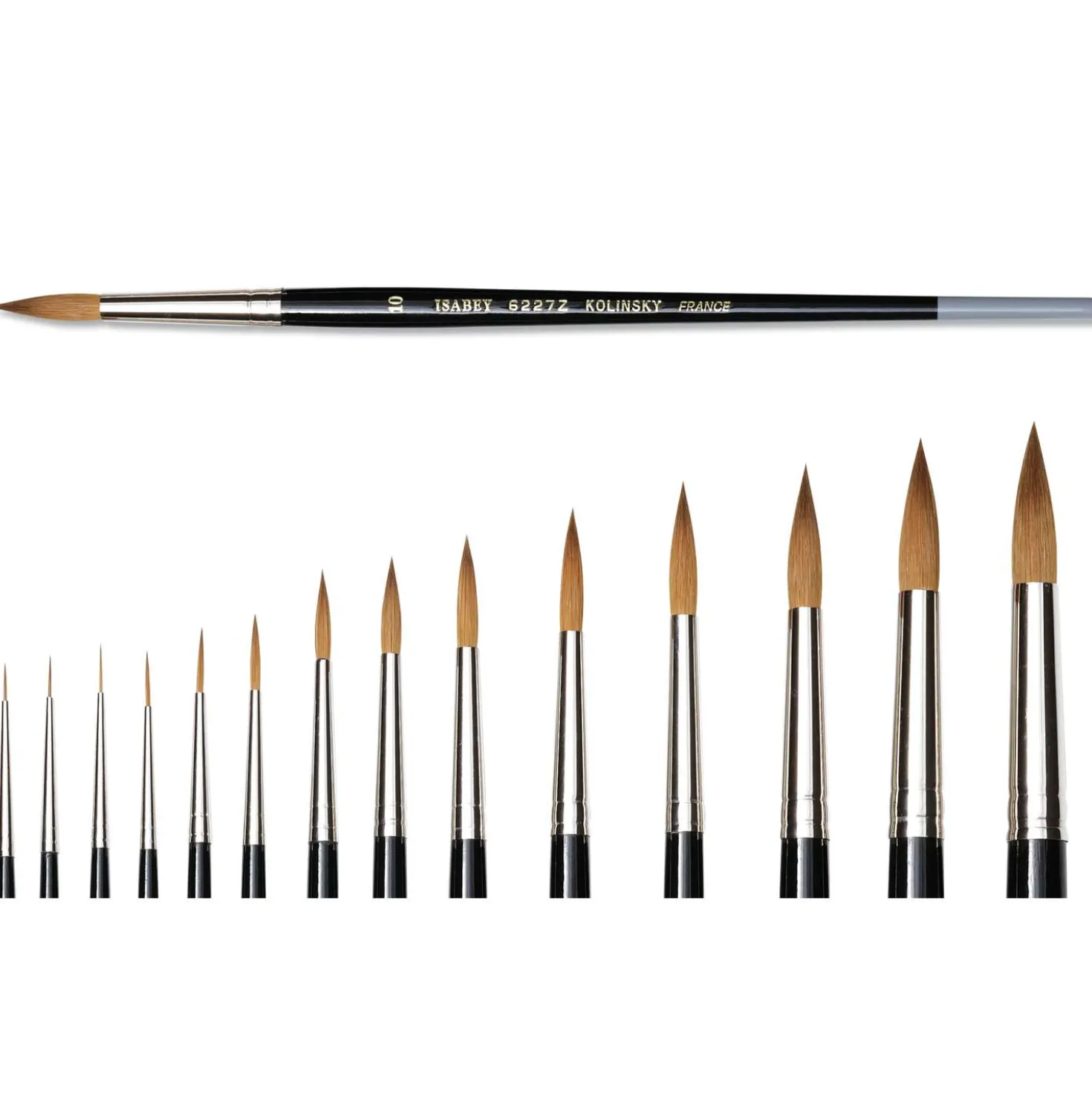 ISABEY Kolinsky Aquarellpinsel, extra fein Serie 6227z