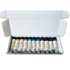 Isaro Extra-feine Aquarellfarben – 11er-Sets mit Tuben à 7 ml