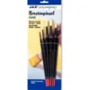 JAX® artcompany Borstenpinsel-Set, rund
