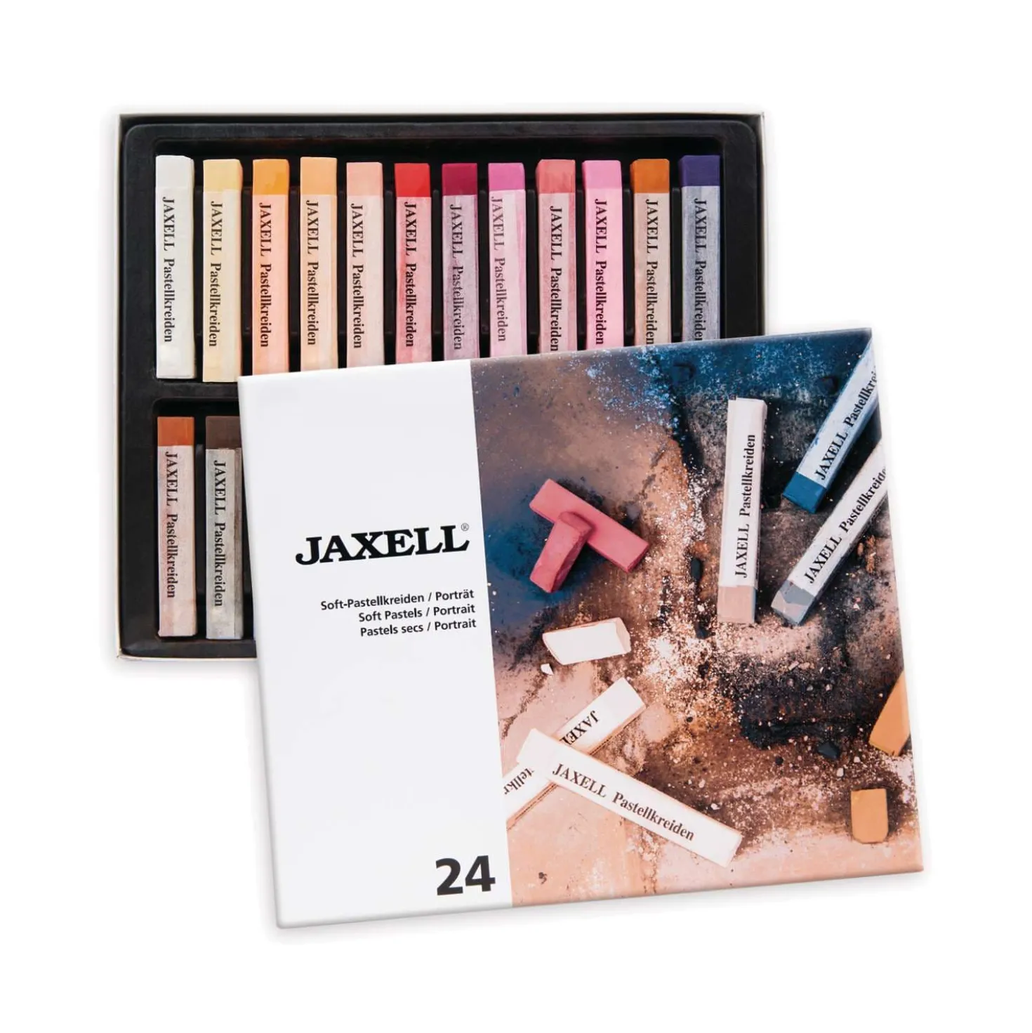 JAXELL® Soft Pastellkreiden Themen-Sets