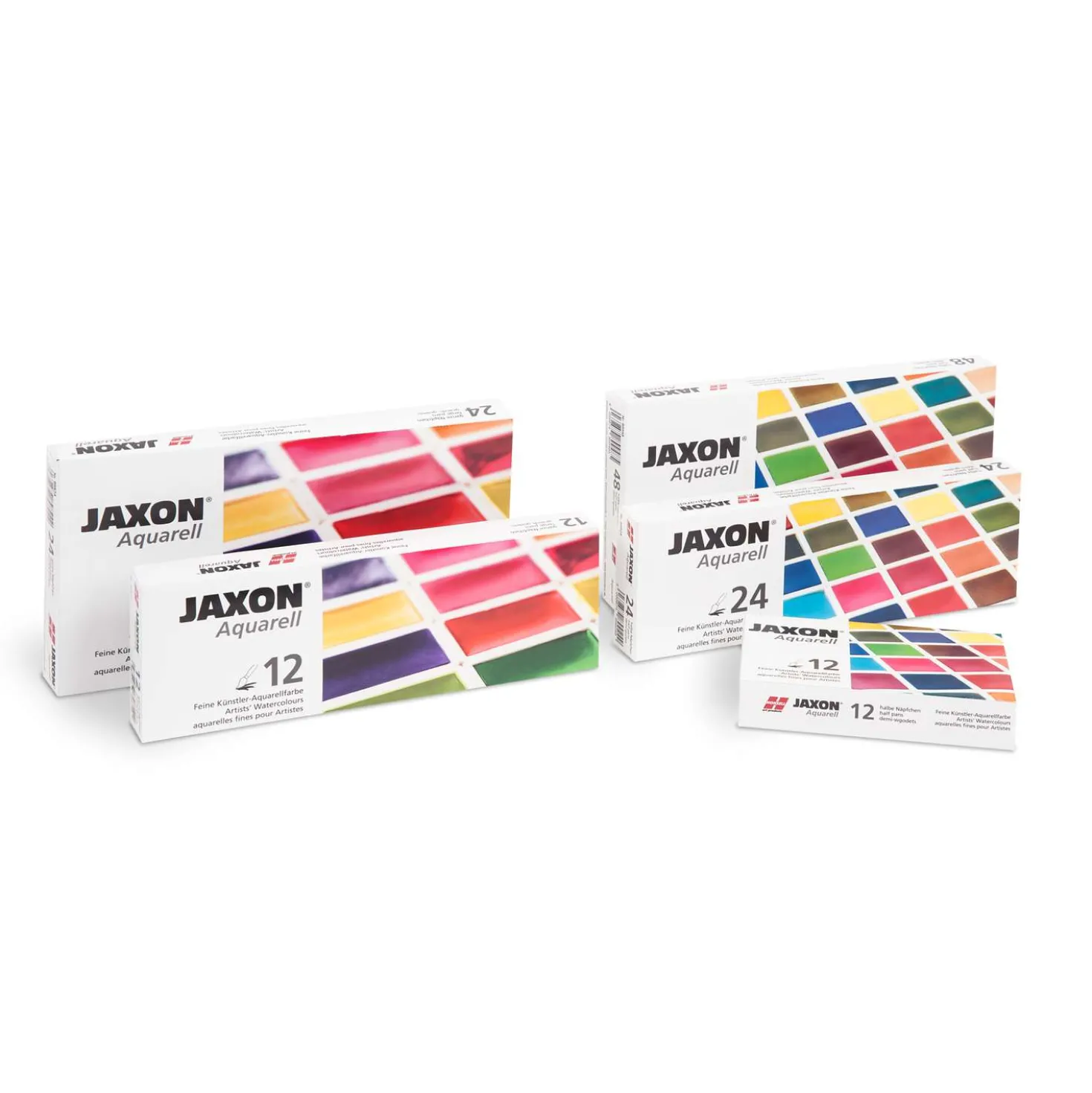 JAXON® Aquarell Feine Künstler-Aquarellfarben - Aquarellkasten