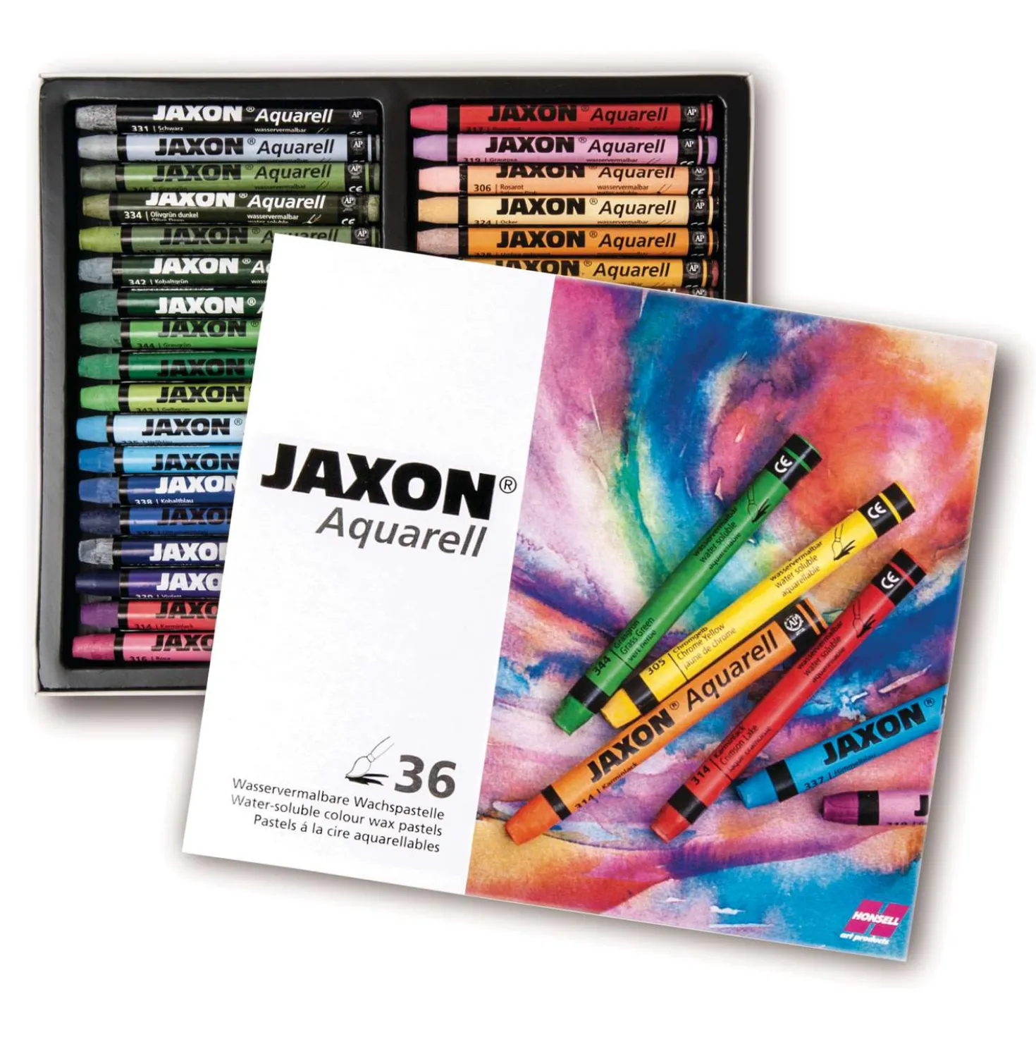 JAXON® Aquarell Wachspastelle
