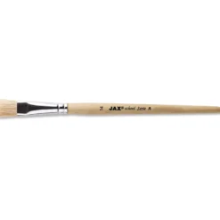 JAX® School Serie A Borstenpinsel, flach