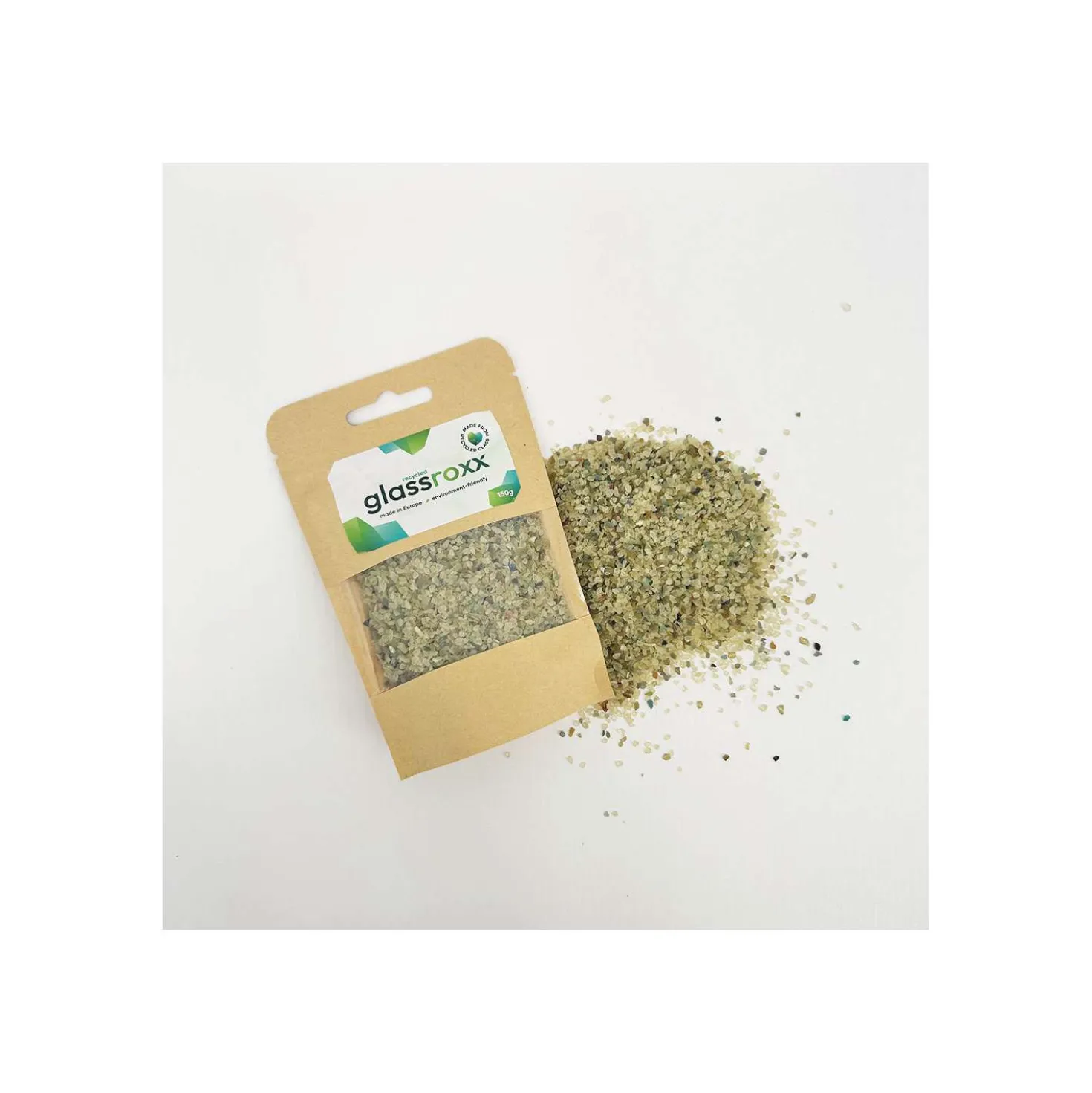 JESMONITE® GlassRoxx 150 g, Glasgranulat