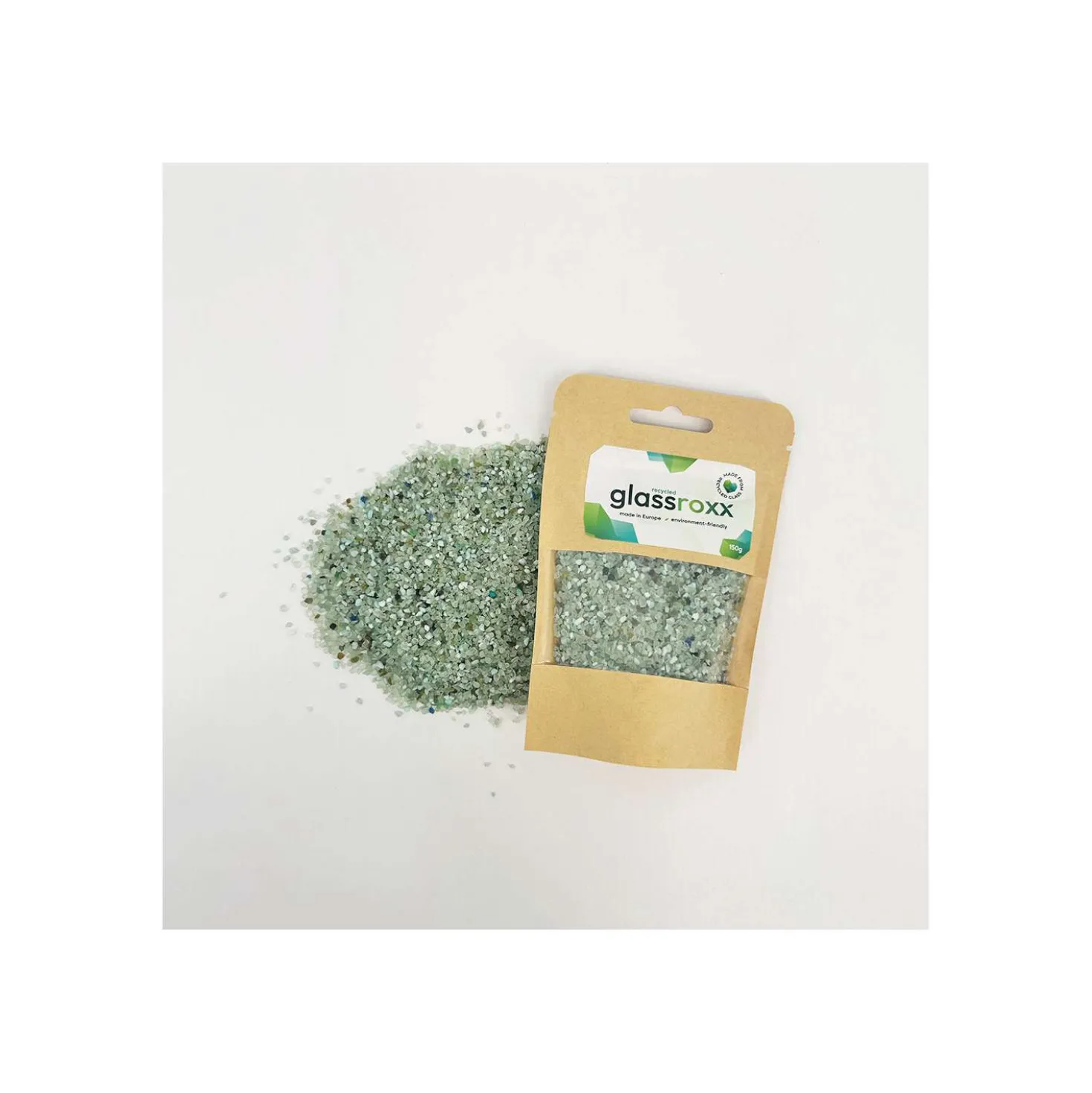 JESMONITE® GlassRoxx 150 g, Glasgranulat