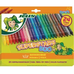JOLLY Superstar Duo Fasermaler Set