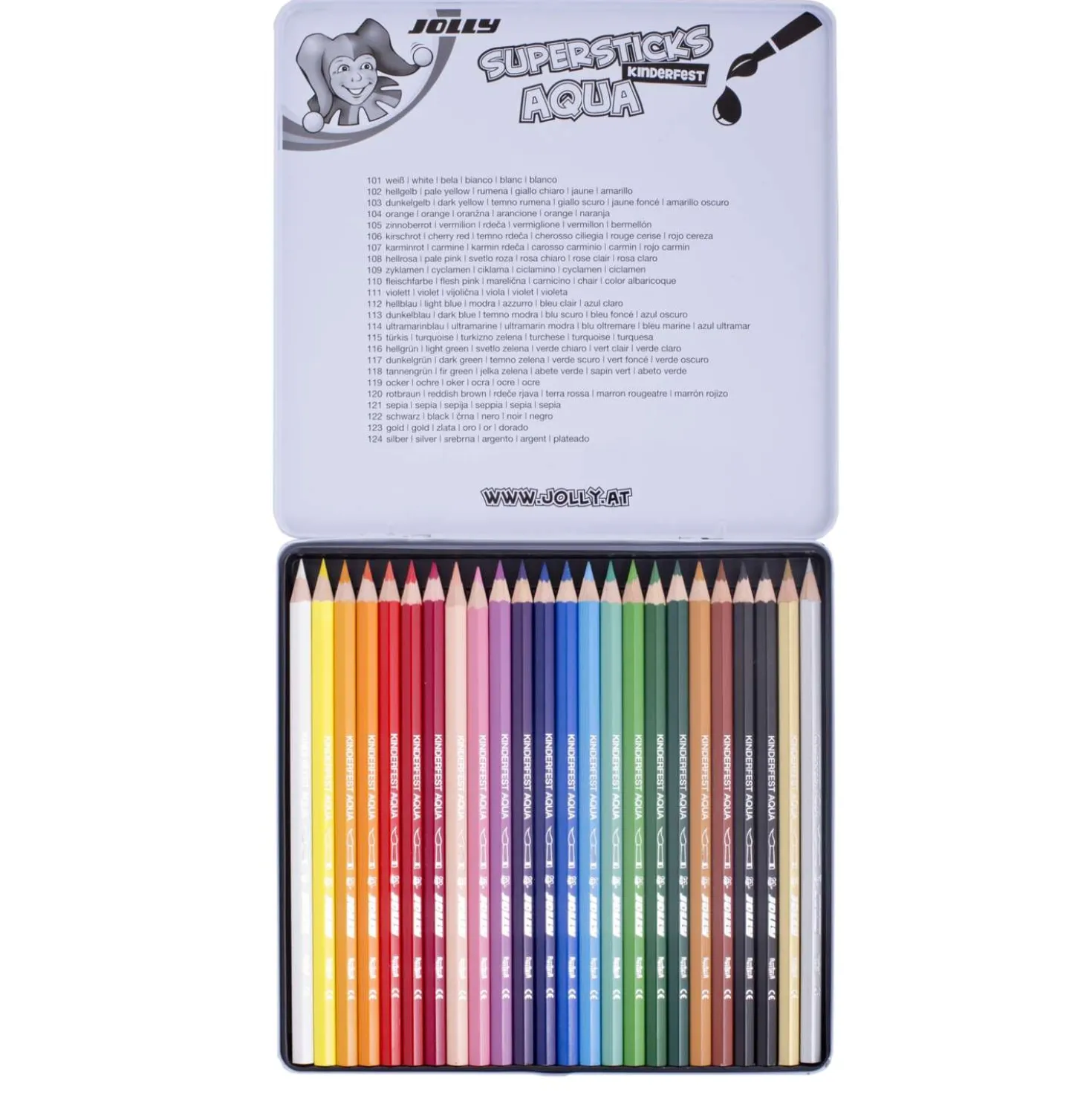 JOLLY Supersticks AQUA - wasservermalbare Buntstifte