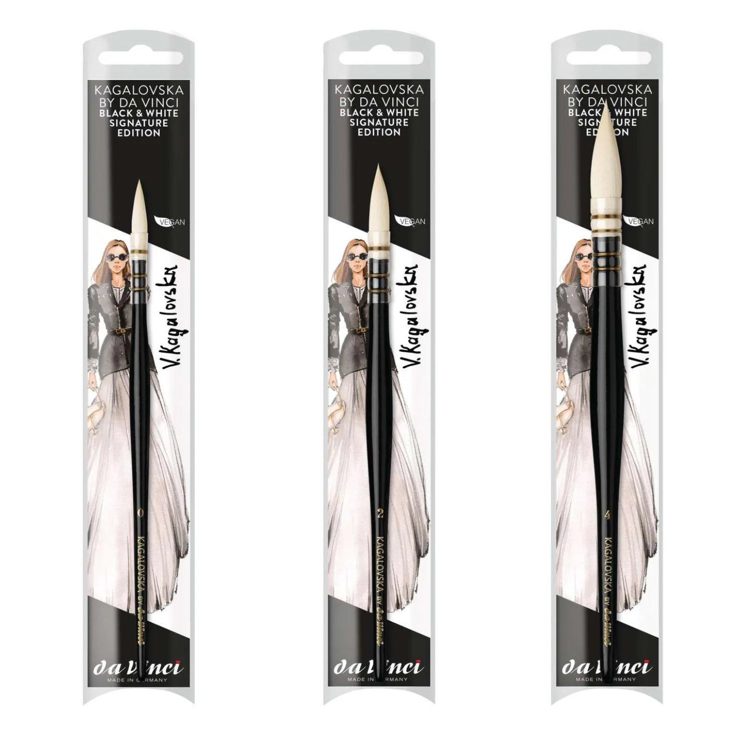 KAGALOVSKA by da Vinci BLACK & WHITE SIGNATURE EDITION, Serie 11492