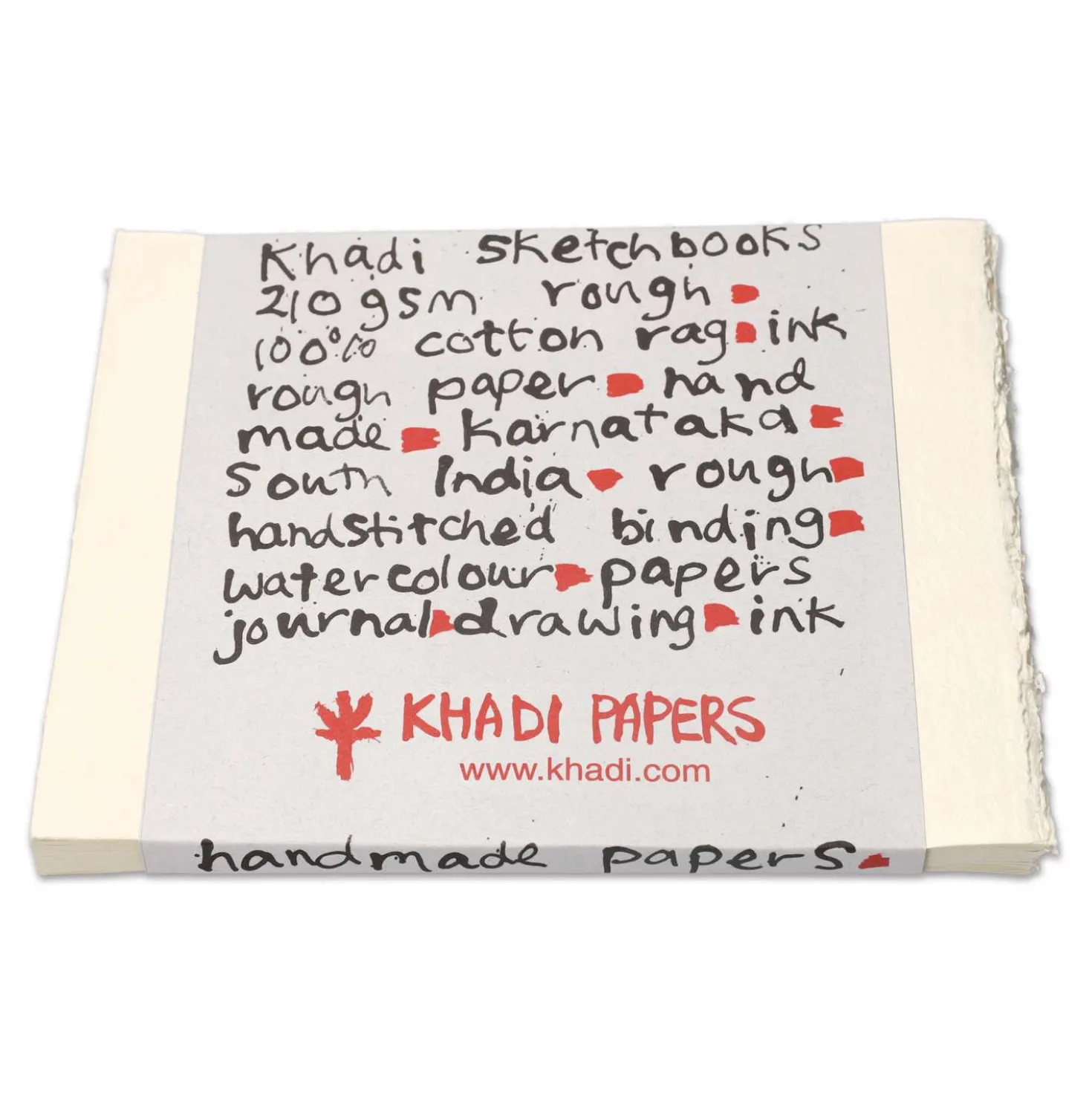 KHADI Handgeschöpftes Künstler-Büttenpapier BLOCK BOOK