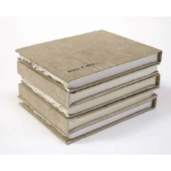 KHADI Handgeschöpftes Künstler-Büttenpapier HARDBACK BOOK