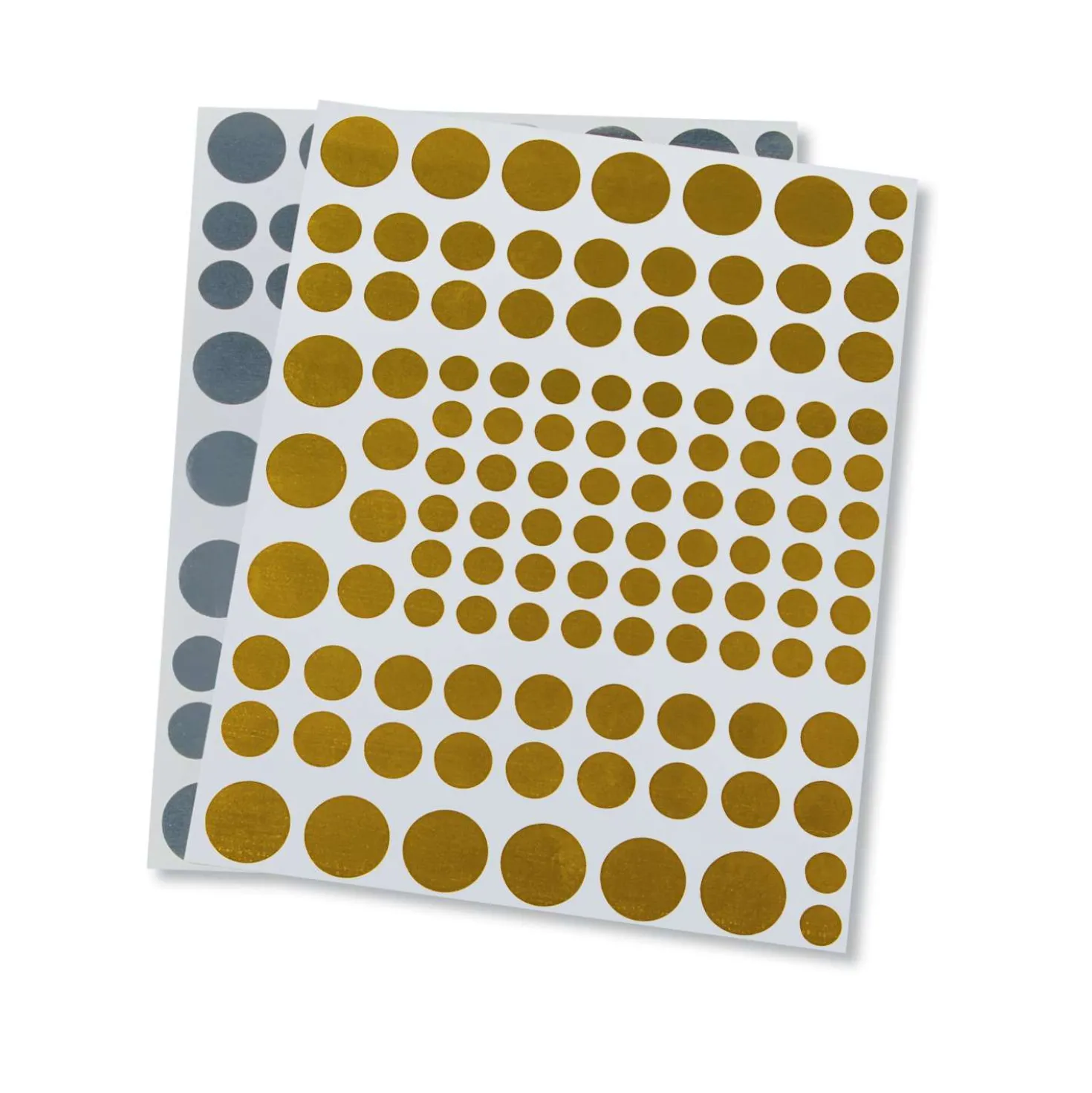 Klebepunkte gold und silber