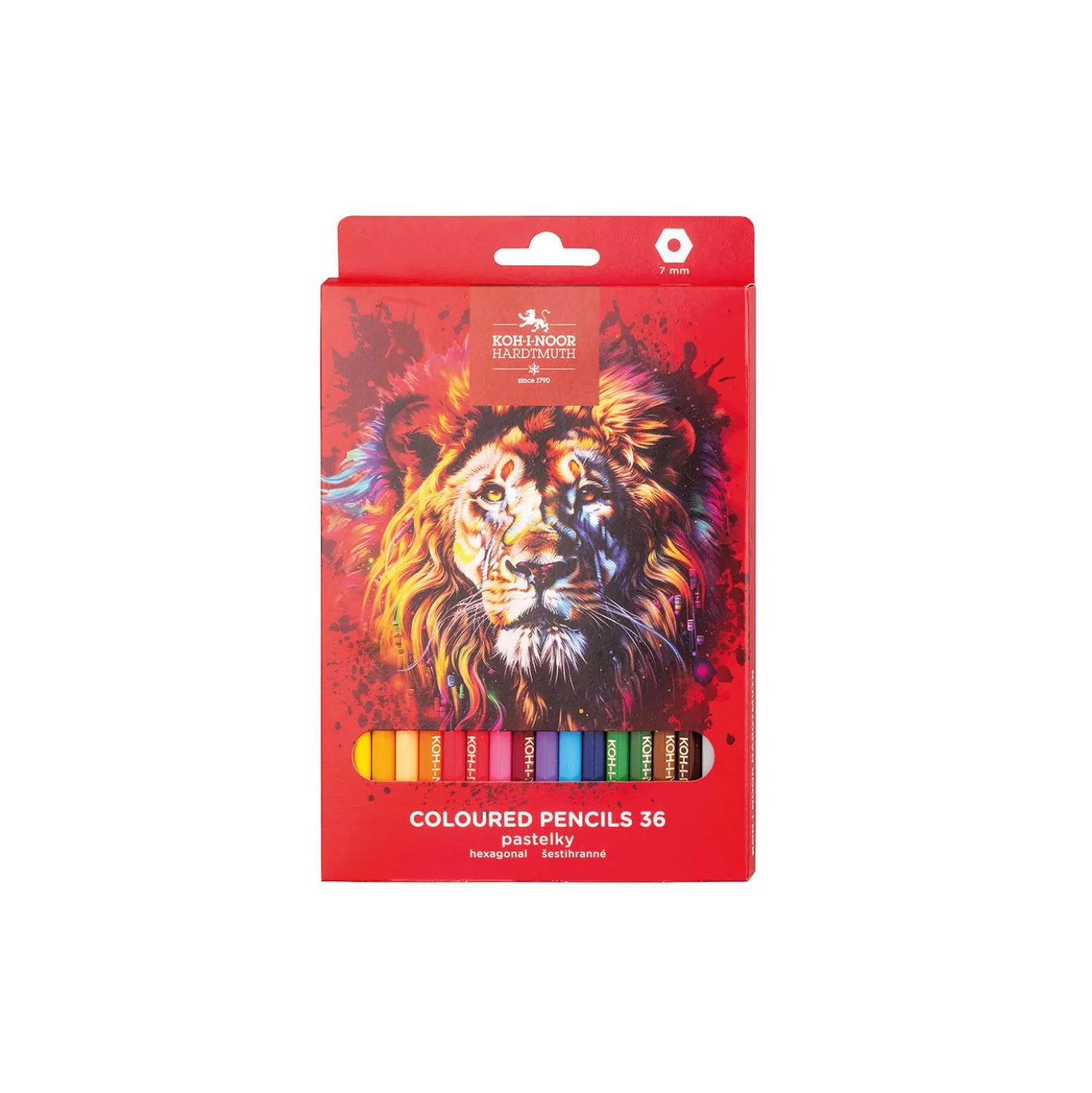 KOH-I-NOOR Farbstifte "LION Red'"