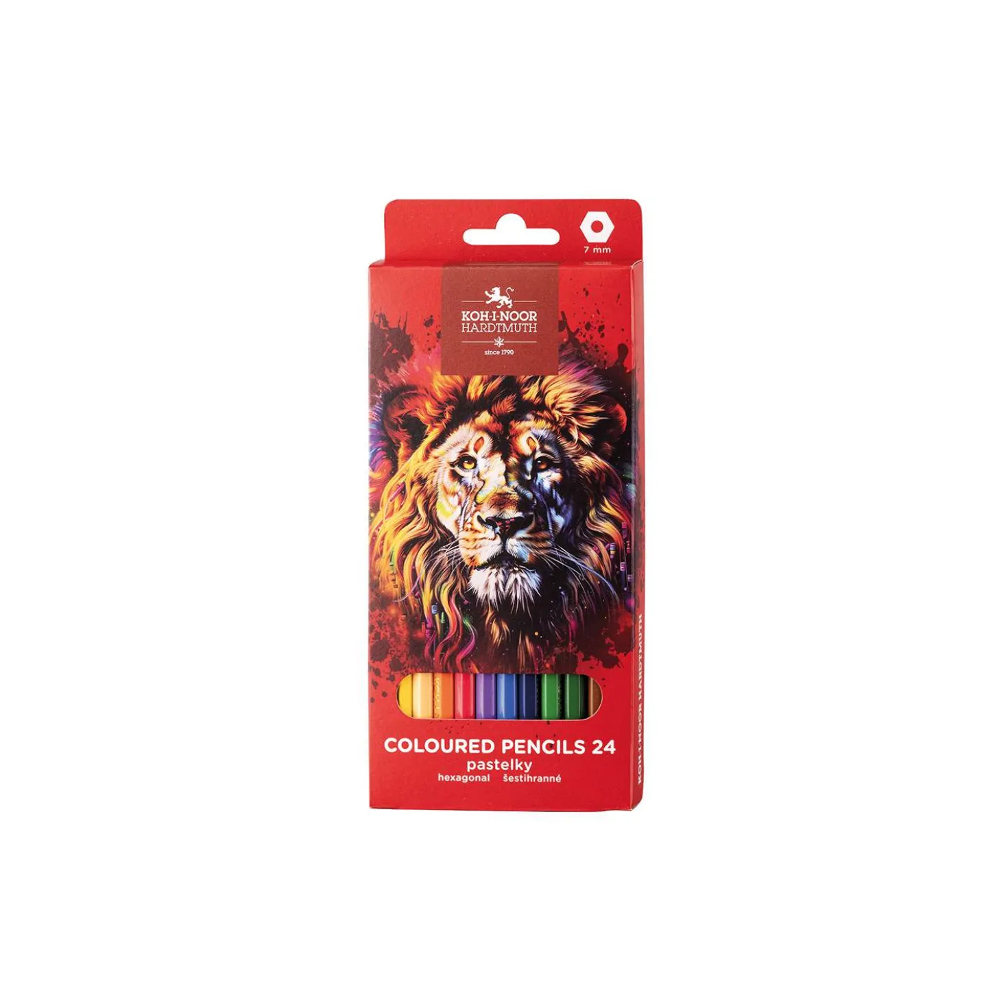 KOH-I-NOOR Farbstifte "LION Red'"