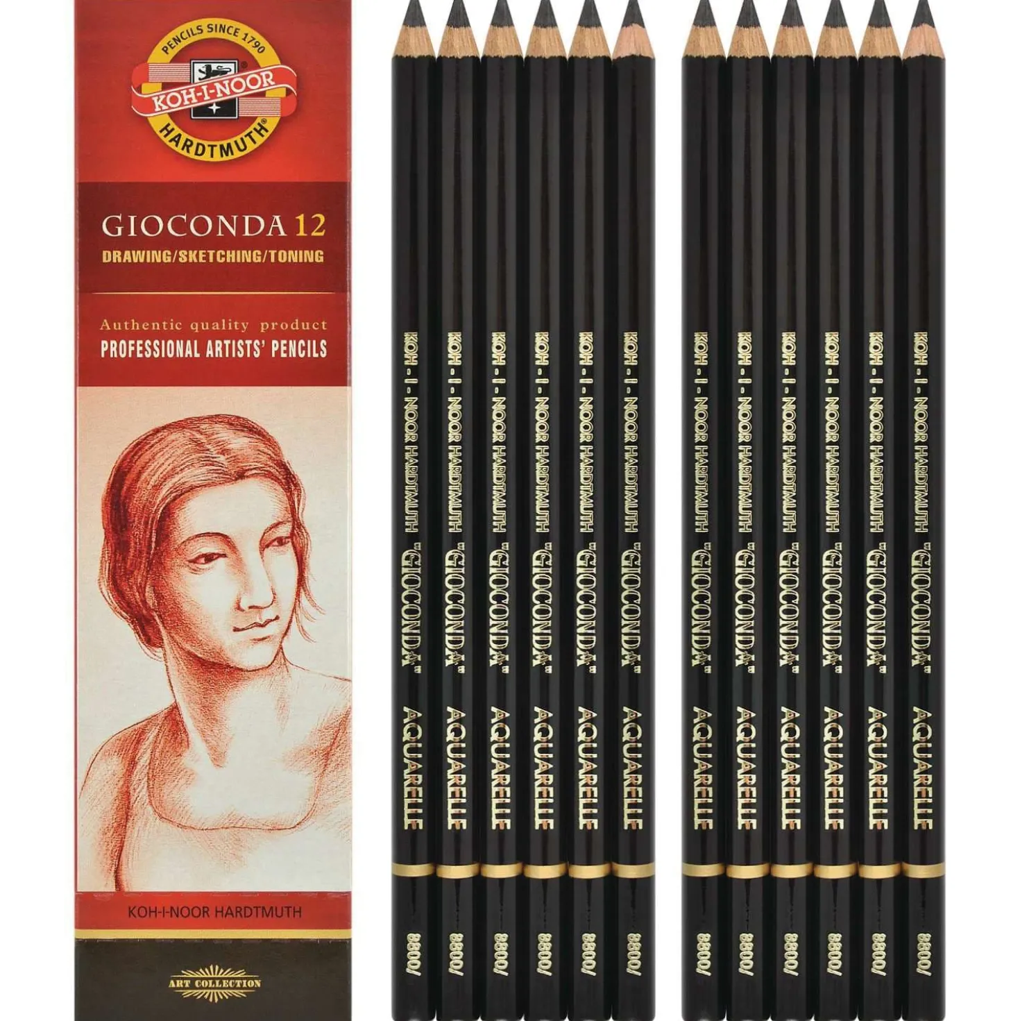 KOH-I-NOOR GIOCONDA 8800 Grafit-Aquarell-Stift