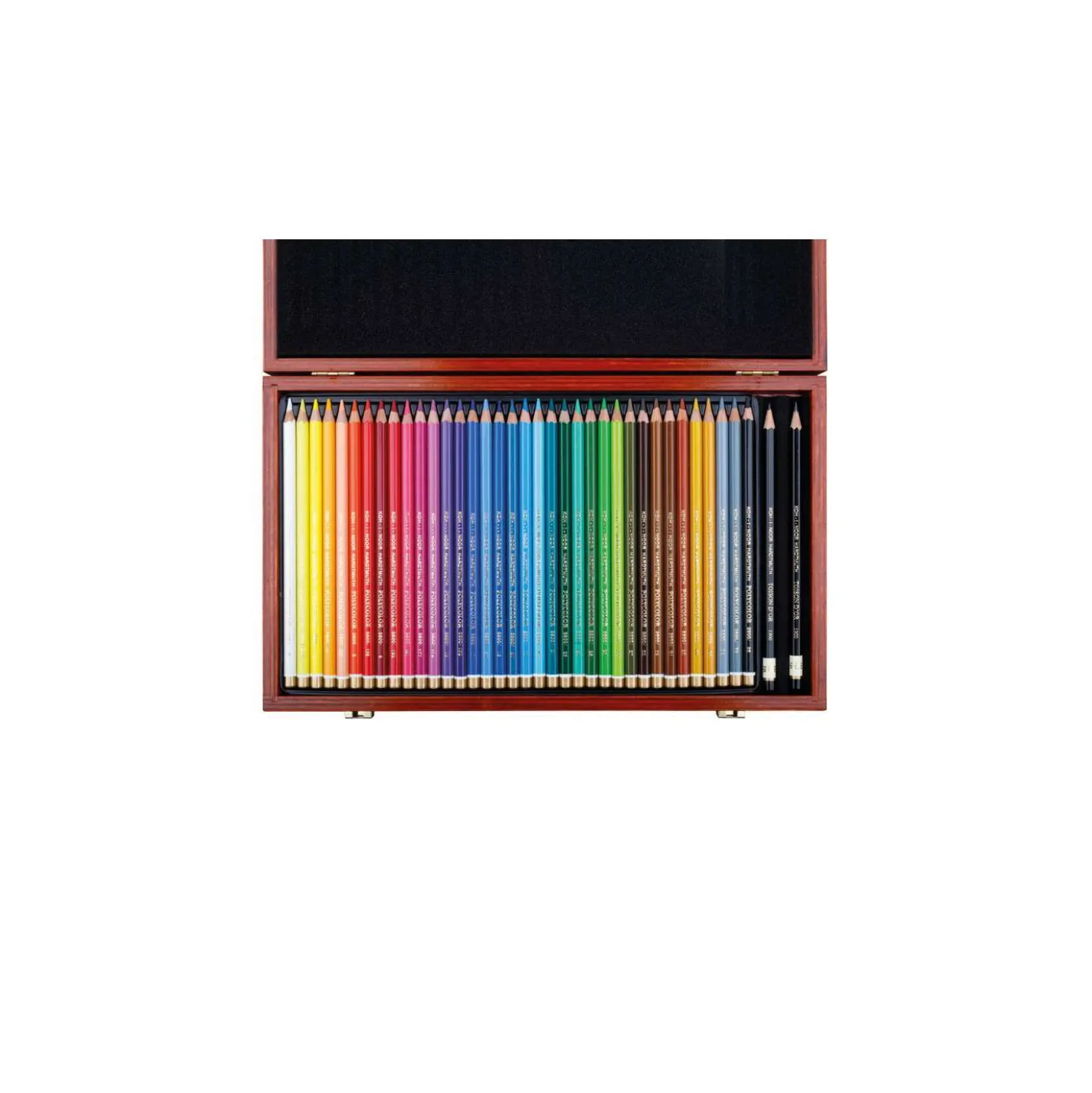KOH-I-NOOR POLYCOLOR Künstlerfarbstifte, 36er Set im Holzkoffer