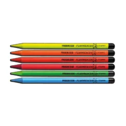 KOH-I-NOOR PROGRESSO "Fluorescent" Schul-Vollminenfarbstifte Set