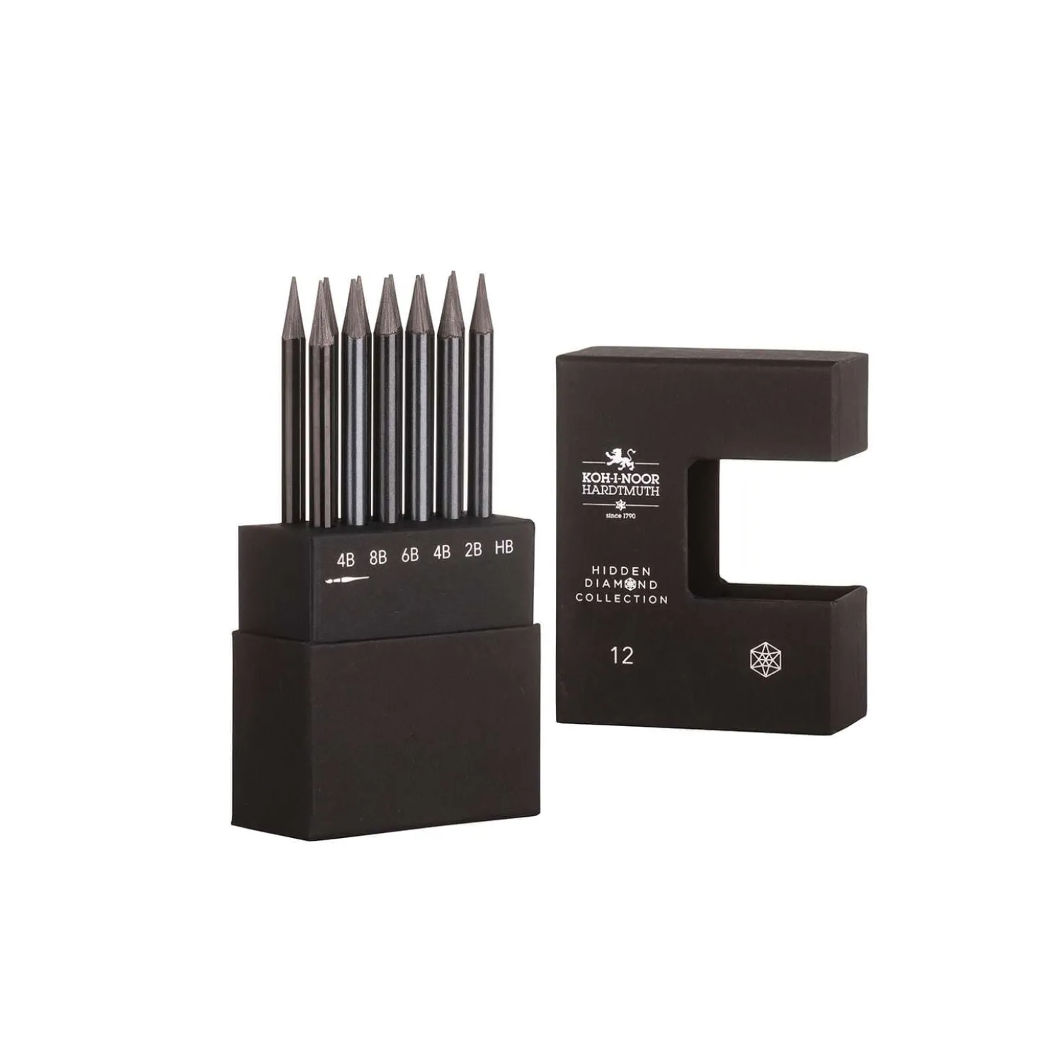 KOH-I-NOOR PROGRESSO Graphit Vollminenstifte "Hidden Diamond" Set